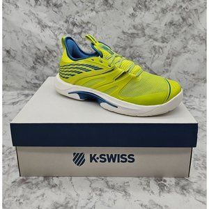 K-Swiss Men's Athletic Shoes in Lime and Blue
